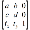 Матрица преобразований